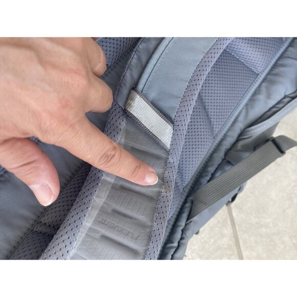 COPY - The North Face Backpack Unisex Recon Grey Hiking Camping School - Picture 10 of 14